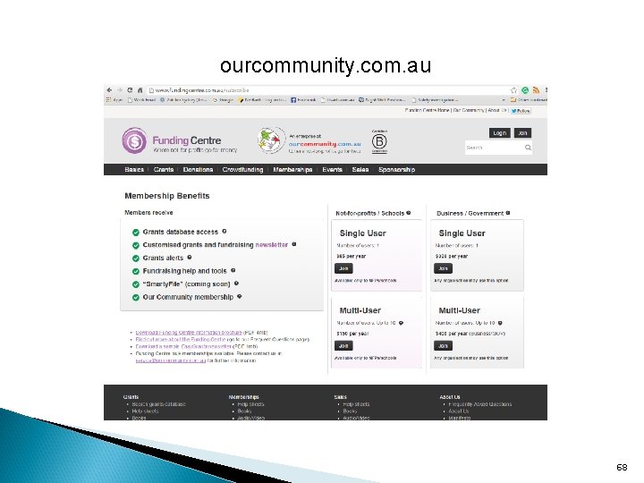 ourcommunity. com. au 68 