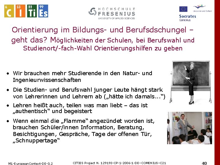 Orientierung im Bildungs- und Berufsdschungel – geht das? Möglichkeiten der Schulen, bei Berufswahl und