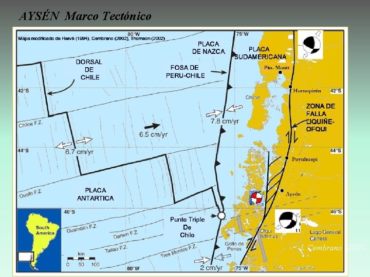 AYSÉN Marco Tectónico J. Cembrano (2007) Page 27 
