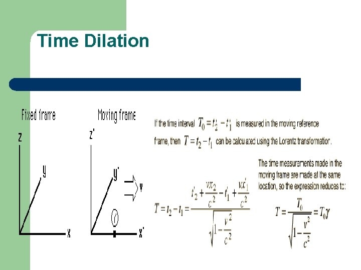 Time Dilation 