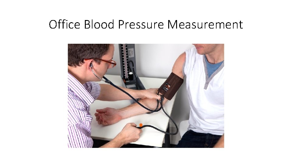 Office Blood Pressure Measurement 