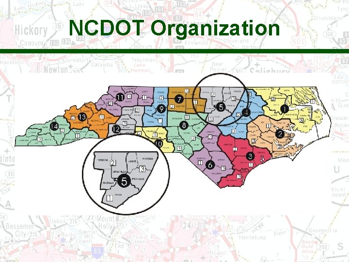 NCDOT Organization 