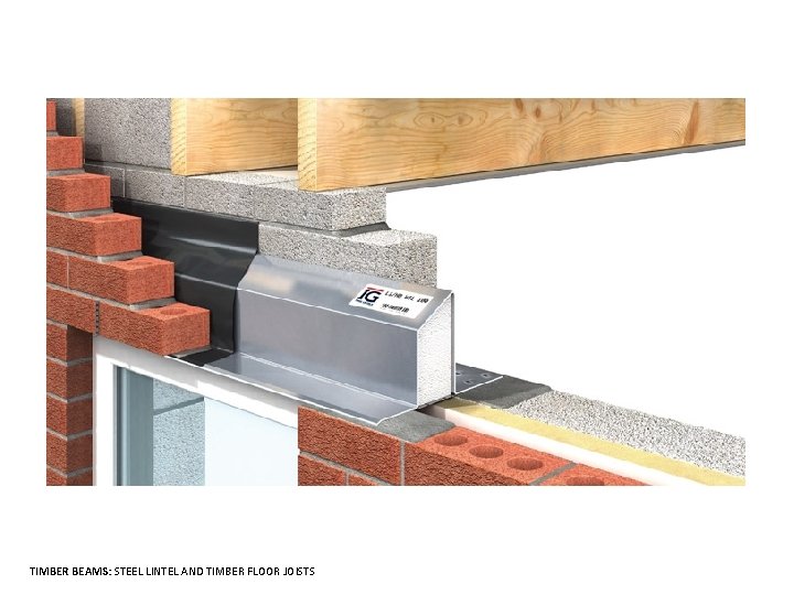 TIMBER BEAMS: STEEL LINTEL AND TIMBER FLOOR JOISTS 