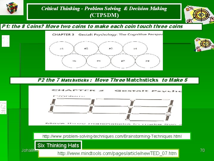 Critical Thinking - Problem Solving & Decision Making (CTPSDM) P 1: the 8 Coins?