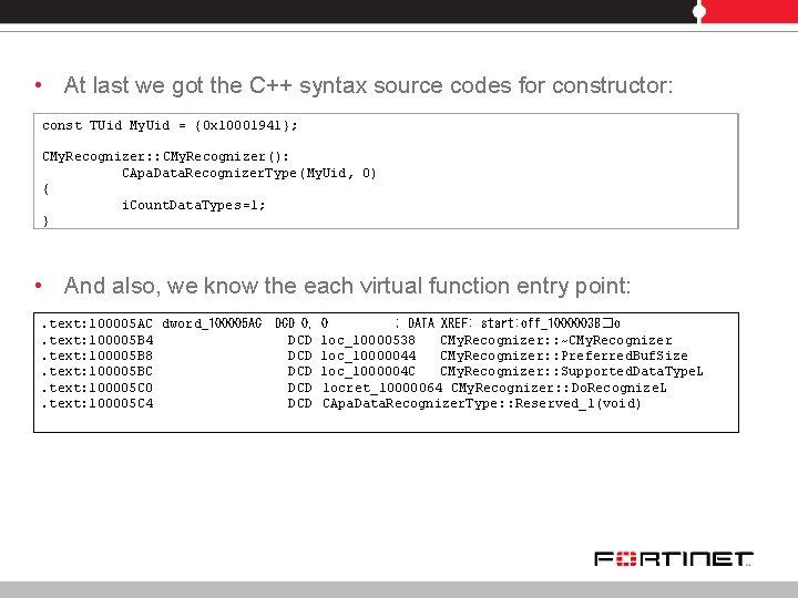  • At last we got the C++ syntax source codes for constructor: const