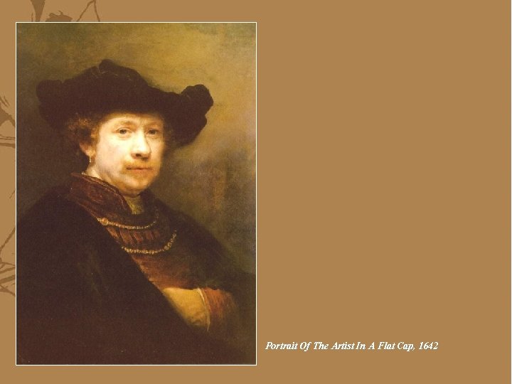 Portrait Of The Artist In A Flat Cap, 1642 