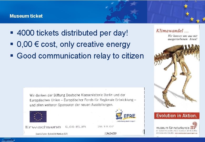 Museum ticket § 4000 tickets distributed per day! § 0, 00 € cost, only