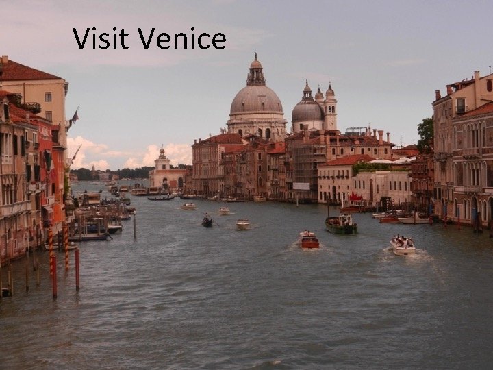 Visit Venice 