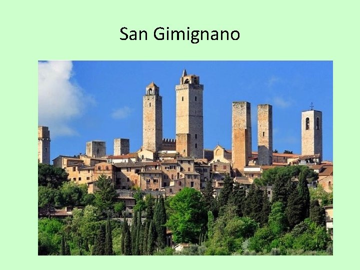 San Gimignano 