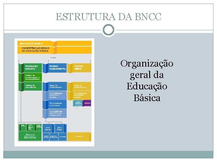 ESTRUTURA DA BNCC Organização geral da Educação Básica 