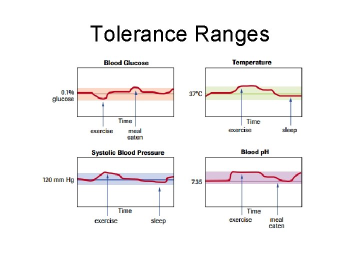 Tolerance Ranges 