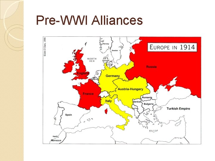 Pre-WWI Alliances 