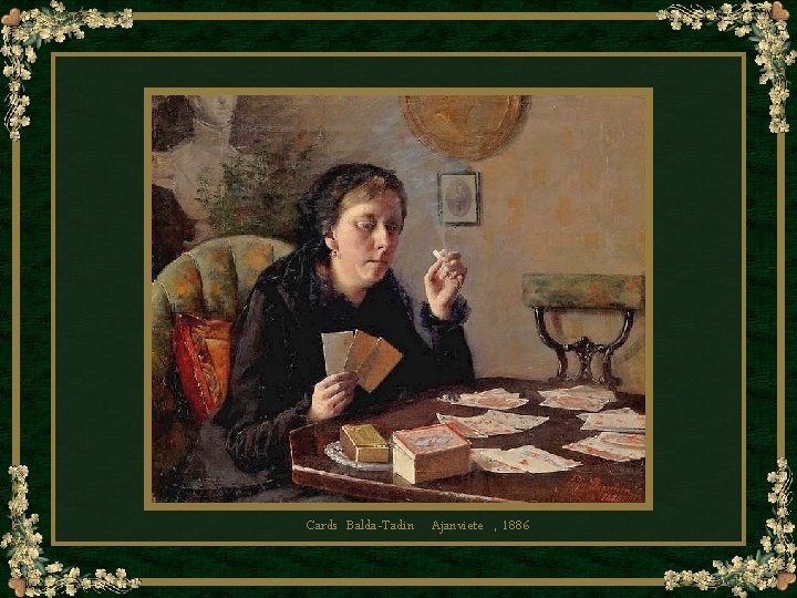 Cards Balda-Tadin Ajanviete , 1886 