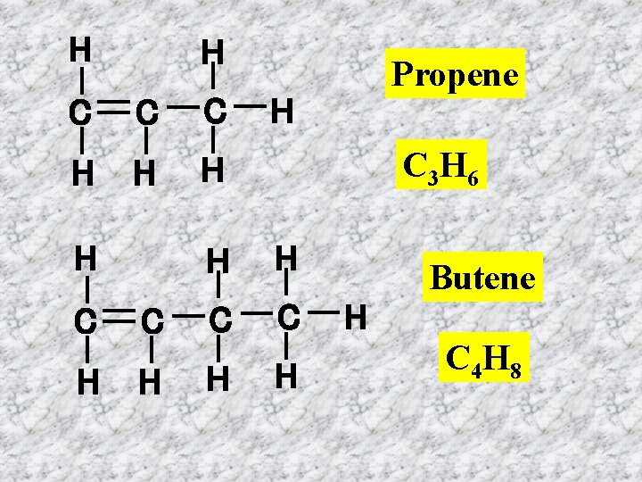 H H C C C H H H C 3 H 6 H H
