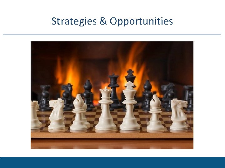 Strategies & Opportunities 