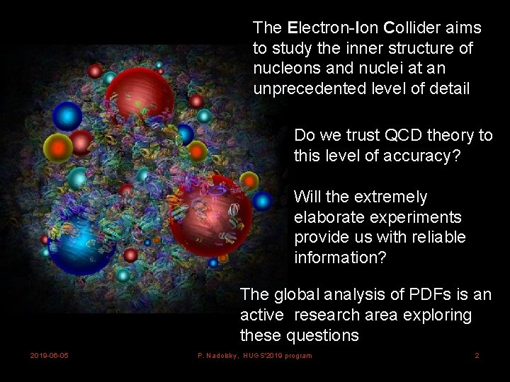The Electron-Ion Collider aims to study the inner structure of nucleons and nuclei at