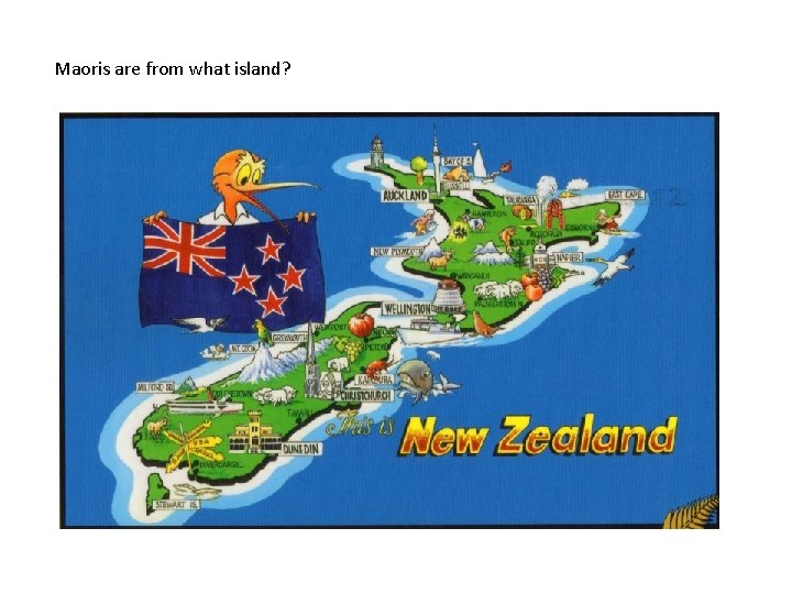 Maoris are from what island? 