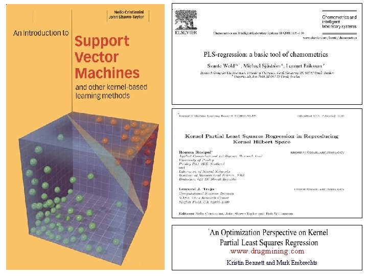www. drugmining. com Kristin Bennett and Mark Embrechts 
