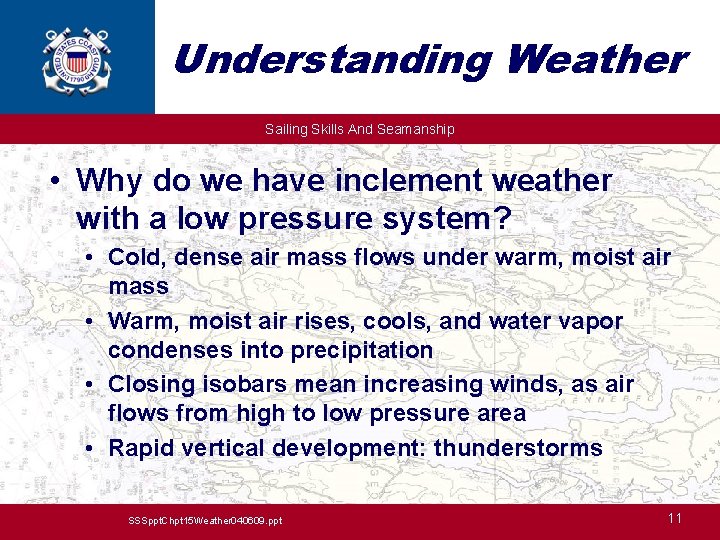 Understanding Weather Sailing Skills And Seamanship • Why do we have inclement weather with