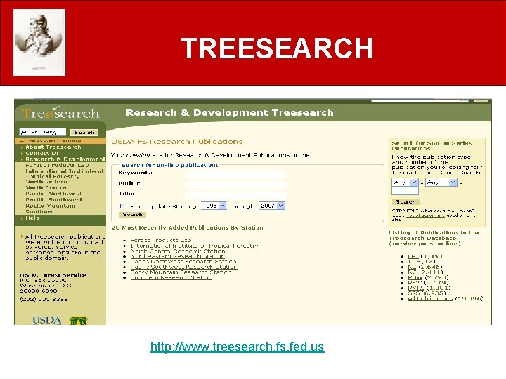 TREESEARCH http: //www. treesearch. fs. fed. us 