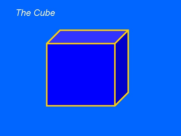 The Cube 