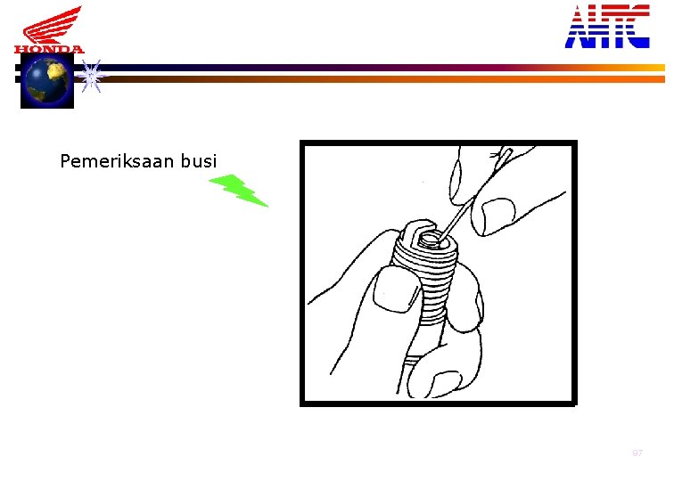 Pemeriksaan busi 97 