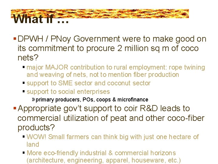 What if … DPWH / PNoy Government were to make good on its commitment