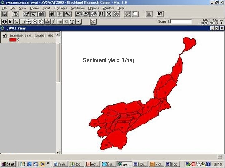 Sediment yield (t/ha) 