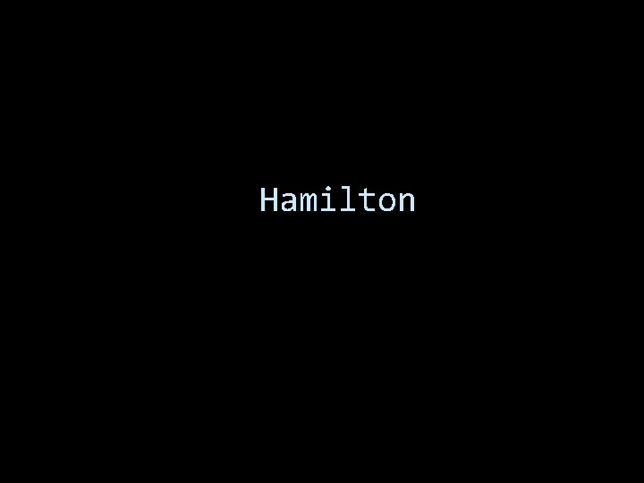 Hamilton 