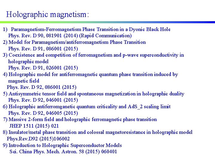 Holographic magnetism: 1) Paramagnetism-Ferromagnetism Phase Transition in a Dyonic Black Hole Phys. Rev. D