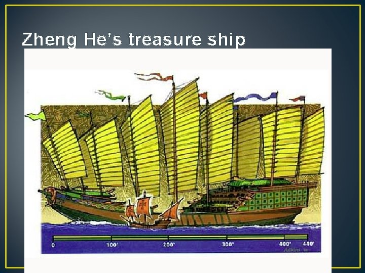 Zheng He’s treasure ship 