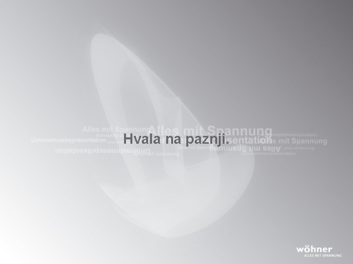 Hvala na paznji. 