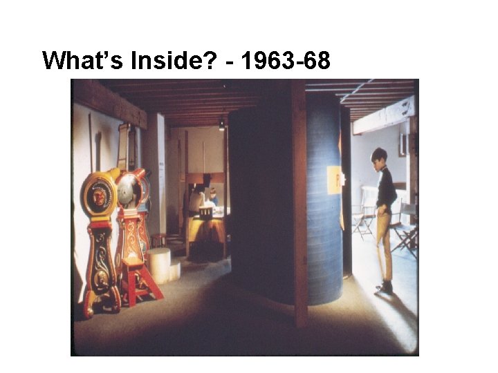 What’s Inside? - 1963 -68 