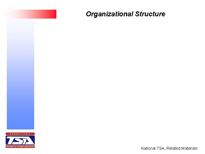 Organizational Structure National TSA, Related Materials 