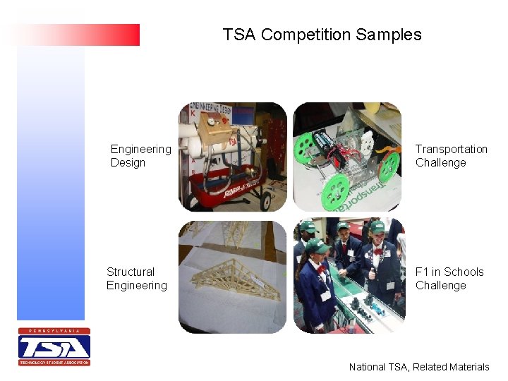 TSA Competition Samples Engineering Design Structural Engineering Transportation Challenge F 1 in Schools Challenge