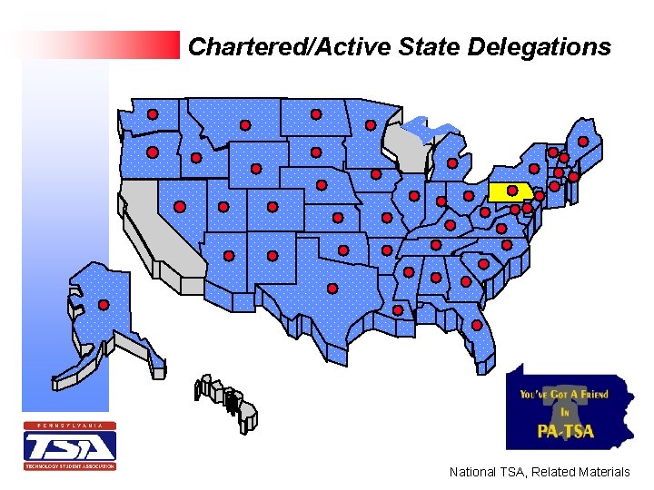 Chartered/Active State Delegations National TSA, Related Materials 