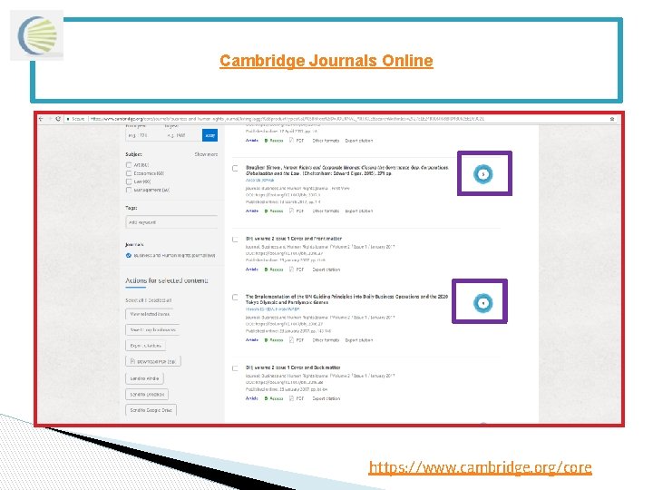 Cambridge Journals Online https: //www. cambridge. org/core Cambridge Journals Online https: //www. cambridge. org/core