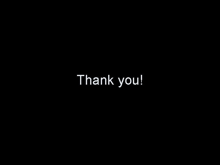 Thank you! 