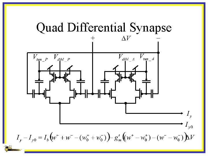 Quad Differential Synapse _ + 