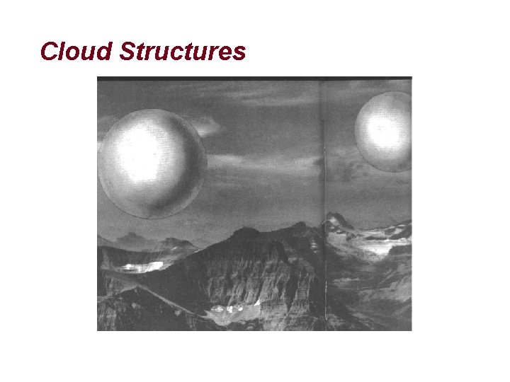 Cloud Structures 