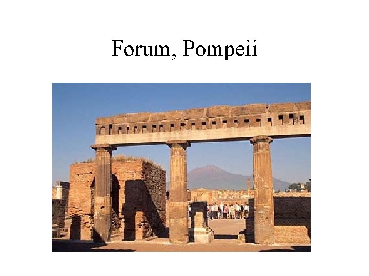 Forum, Pompeii 