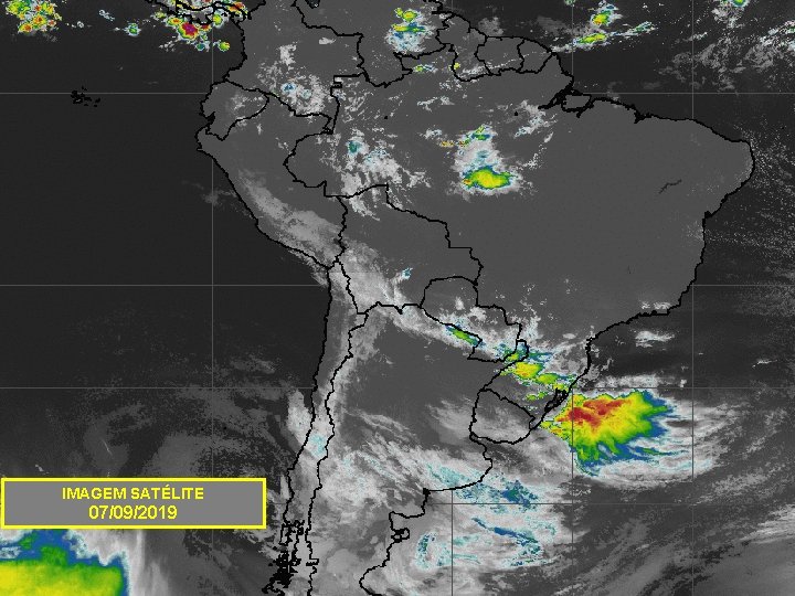 IMAGEM SATÉLITE 07/09/2019 