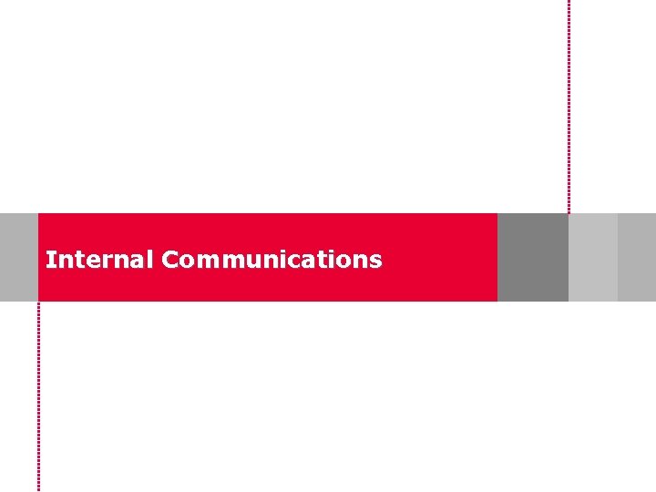 Internal Communications 