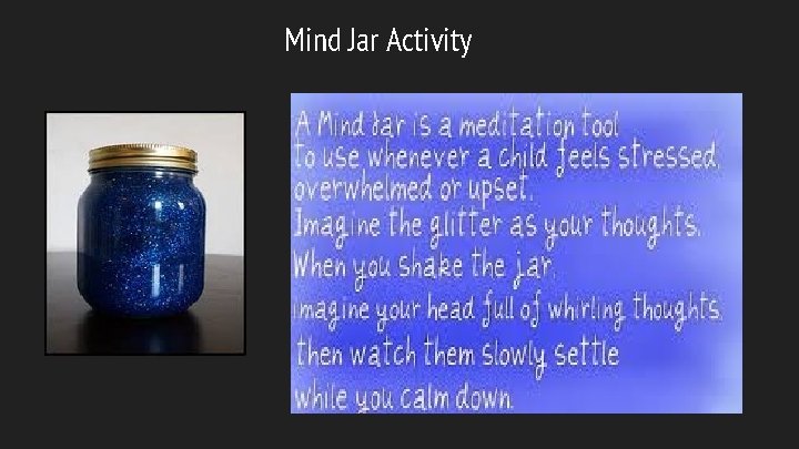 Mind Jar Activity 