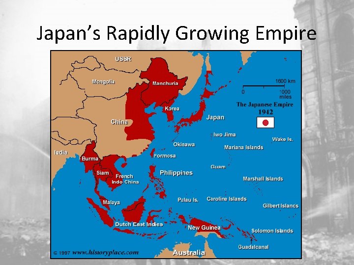 Japan’s Rapidly Growing Empire 