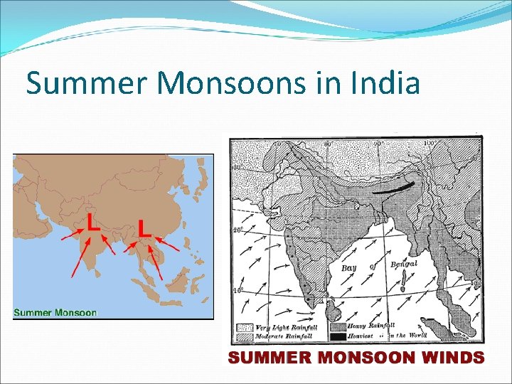 Summer Monsoons in India 