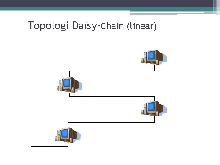 Topologi Daisy-Chain (linear) 