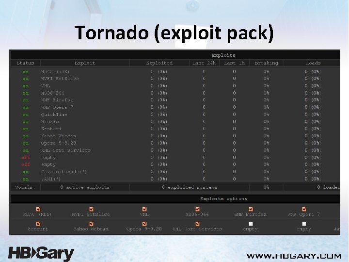 Tornado (exploit pack) 