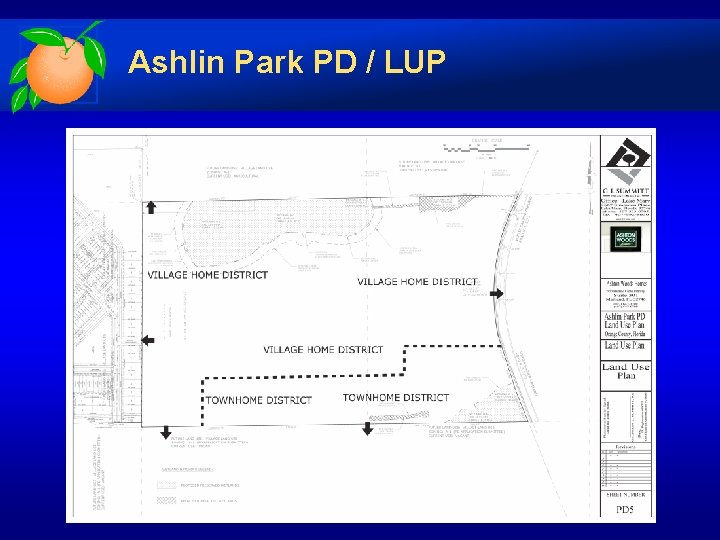 Ashlin Park PD / LUP 