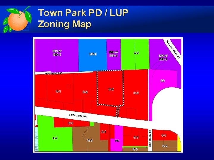 Town Park PD / LUP Zoning Map 